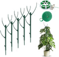 5pcs Adjustable Plant Support Pole, Stackable for Indoor and Outdoor Use, Garden Accessories for Supporting Monstera and Climbing Potted Plants