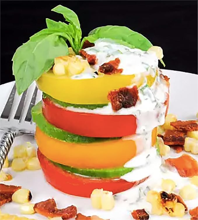Vintage Wine Tomato Seeds - Large Tomato with Big Pink Tomatoes with Golden Stripes - One of The Most Delicious Tomatoes for Home Growing - 50 Seeds