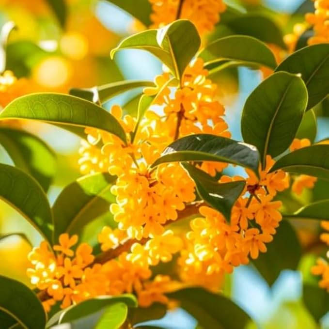 Osmanthus Seeds, 10+ Non-GMO Heirloom Seeds, Fragrant Flowering Shrub for Garden and Patio