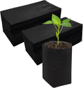 Belit 0.8 Gallon Plant Nursery Bags, 50 Pcs Non-Woven Grow Bags for Vegetable, Flower, Starting saplings