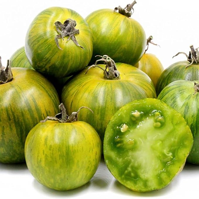 KIRA SEEDS - Seeds Green Zebra Tomato - Heirloom Vegetable - GMO Free