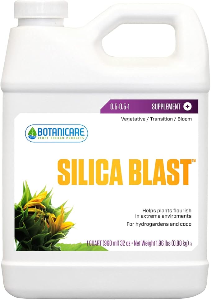 Botanicare Silica Blast, Plant Supplement, 0-0-0.5, 1 qt.