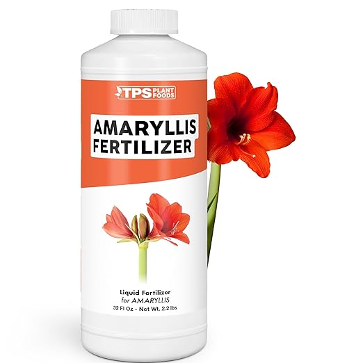 Amaryllis Fertilizer – Liquid Plant Food for Bigger Blooms, Stronger Bulb Development & Vibrant Flower Color, 32 oz