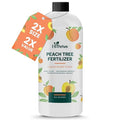 16oz Peach Plant Fertilizer - Makes 16 Gallons of Peach Tree Fertilizer for Peaches, Liquid Plant Food with Macronutrients + Micronutrients for Bigger, Sweeter Fruits, Healthy Growth & Strong Roots