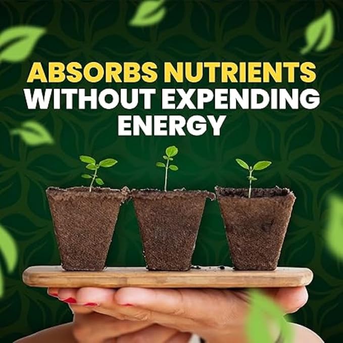 GreenGro Green Aminos - 3oz Rooting Stimulator Blend with Amino Acids and Nutrients for Potting Mix, Soils, Cuttings, and Hydroponic Gardens, Organic Plant Food for Indoor and Outdoor Plants