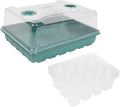 Plant Starter Trays Material Plant Germination Box Greenhouse Cover for Seed Starting Reusable Planting Nursery Tray for Indoor Outdoor