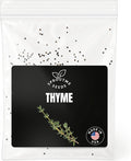 Fall & Winter Thyme Seeds for Indoor & Outdoor Planting – 200+ Non-GMO Heirloom USA-Grown Fragrant Culinary Herb for Cooking & Tea with High Germination (Thymus vulgaris)