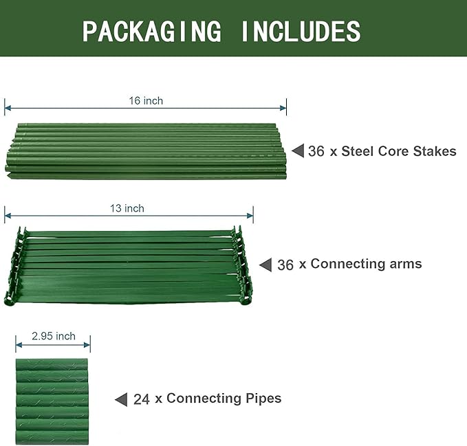 4 Pack Tomato Cage Plant Support Assembled -48inch Vegetable Trellis,Assembled Multi-Functional Garden Trellis Garden Trellis for Climbing Vegetables,Climbing Plants, Vegetables, Flowers, Fruits, Vine