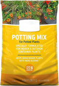 Potting Mix for Potted Plants – 1 Cu. Ft. Indoor and Outdoor Plant Soil, Ready to Use Potting Soil for Container Plants, Flowers, Herbs, and Houseplants