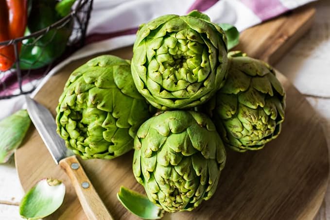 Seeds Green Globe Artichoke Heirloom Vegetable for Planting Non GMO