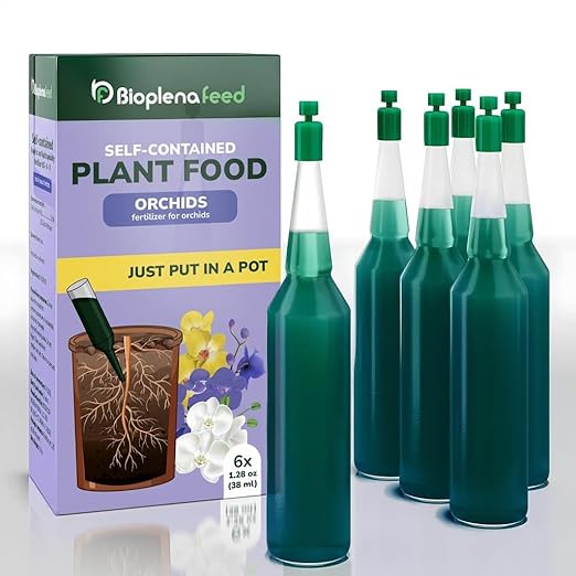 All-Purpose Liquid Plant Food Fertilizer for Orchids & House Plants | Concentrated Nutrient Solution for Indoor & Outdoor Plants | Promotes Vibrant Blooms, Strong Roots & Lush Foliage | Made in USA