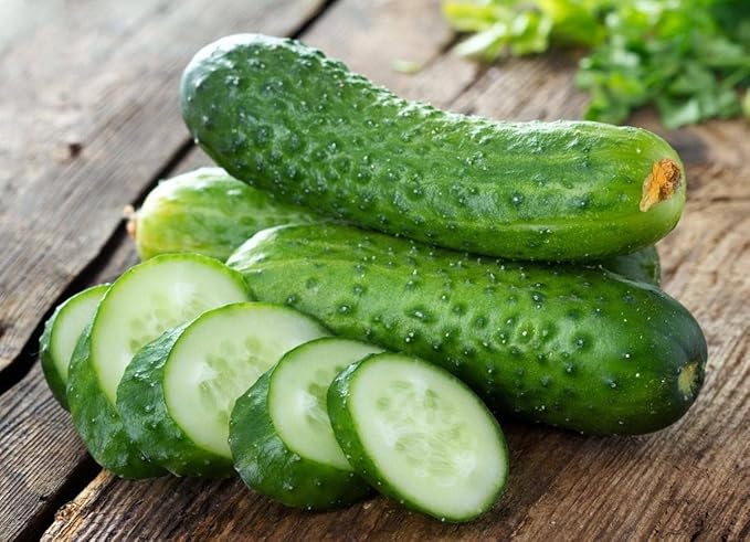 Seeds Indoor Self-Pollinating Cucumber Market F1 Hybrid Vegetable for Planting Non GMO - Harvest Time 38 Days