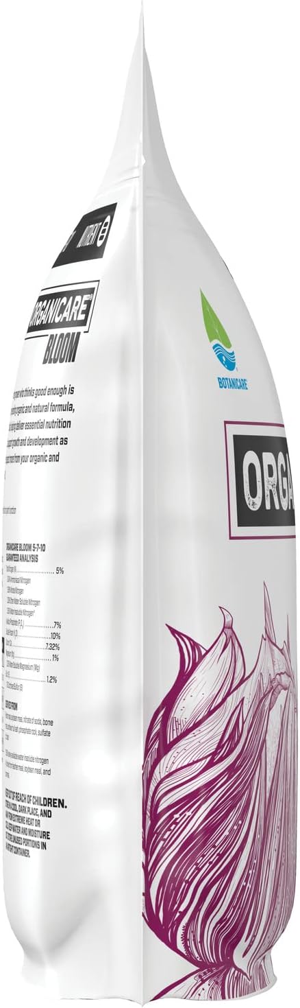 Botanicare Organicare Bloom - Organic and Natural Granular Fertilizer for the Flowering Stage, 5 lbs.