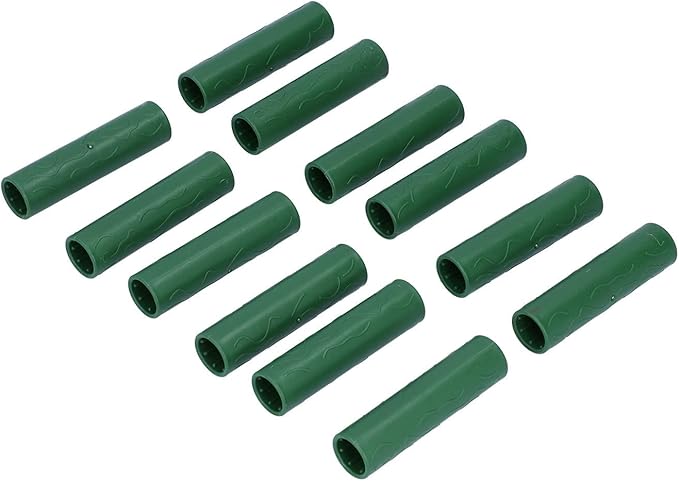 Plant Stake Connector, Garden Support Stakes Connectors Kit for Climbing Plants Greenhouse Frame Rod Joint Adjustable Pipe Connection Durable PP Material Weather Resistant Reusable Garden Accessories