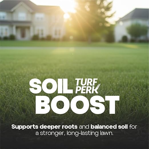 Turf Perk Soil Boost Repair and Prepare Lawn Starter Solution – 32 fl oz – Covers 5,000 Sq Ft – Step 1 Lawn Concentrate – for Routine Preparation – for All Grass Types