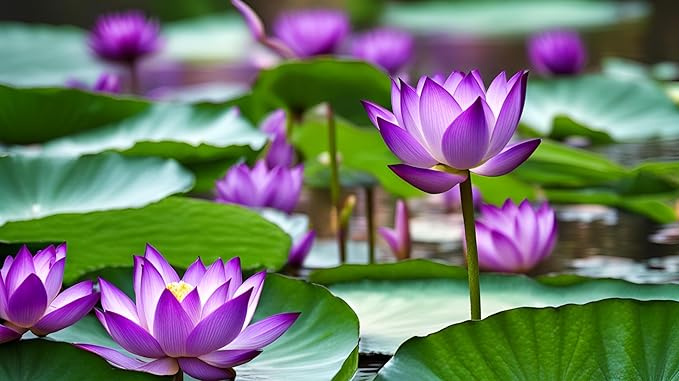 35 Pcs Lotus Seeds for Planting Bowl Lotus Seeds, Water Lily Flower Plant Seeds. Non-GMO Home Garden Plant Seeds, Flowering Aquatic Bonsai Plant