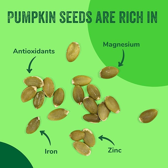 Oven Toasted Pumpkin Seeds with Sea Salt (Papitas) 32 oz (2 lb) Batch Tested Gluten & Peanut Free | No Oils | No PPO | Non GMO | Vegan and Keto Friendly | Premium Quality