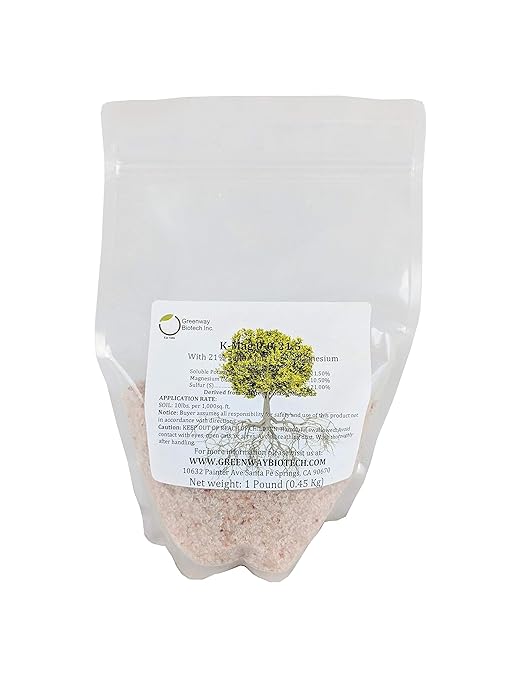 Greenway Biotech, Inc. Sul-Po-Mag 0-0-21.5 Sulfate of Potash Magnesia (K-Mag) (1 Pound)