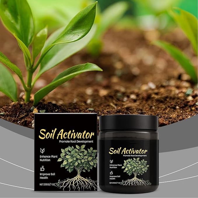 Soil Activator for Plants,Soil Pro Activator,Soilactivator for Fruit Trees-Enhance Growth for Vegetables & All Plants,Garden,Indoor & Outdoor