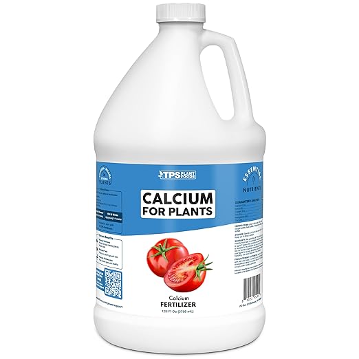 Calcium for Plants Made from Organic Inputs, Prevents Common Deficiencies, Liquid Plant Fertilizer 128 oz (1 Gallon)