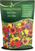 Outsidepride Texas & Oklahoma Wildflower Seed Mix - 1/4 lb Drought-Tolerant, Blend of Annual & Perennial Flower Seeds for Vibrant, Pollinator-Friendly Gardens, Thrives in Full Sun & Well-Drained Soil