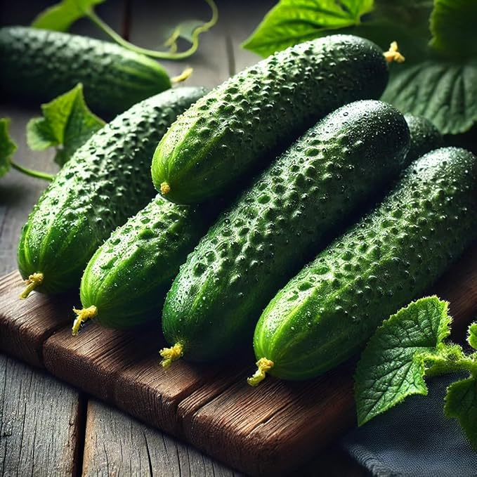 Seeds Cucumber Envy of The Neighbors F1 Open-Pollinated / 50 Days/Non GMO/Heirloom