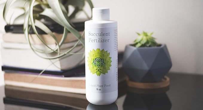 Succulent Fertilizer | Formulated Succulent Food for Potted Indoor Succulents and Cactus | Plant Food for Succulent Soil in Pots | by Aquatic Arts