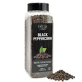 Fresh Finest Black Peppercorns 14.8oz - Premium Quality Whole Black Pepper - All-Natural, Non-GMO, Gluten-Free, Kosher - Perfect for Grinders, Cooking, and Seasoning