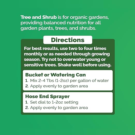 Bloom City Tree & Shrub Fertilizer – Liquid Plant Food for Stronger Roots, Fuller Foliage & Healthy Landscape Growth, 32 oz
