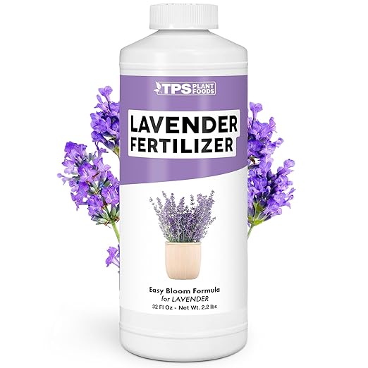 Lavender Fertilizer – Liquid Plant Food for More Blooms, Stronger Roots & Healthy Growth, 32 oz