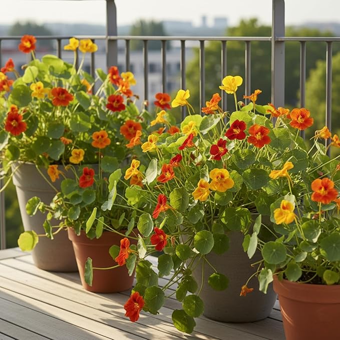 Nasturtium Seeds for Planting, Pak of 360 Nasturtium Flower Seeds for Planting
