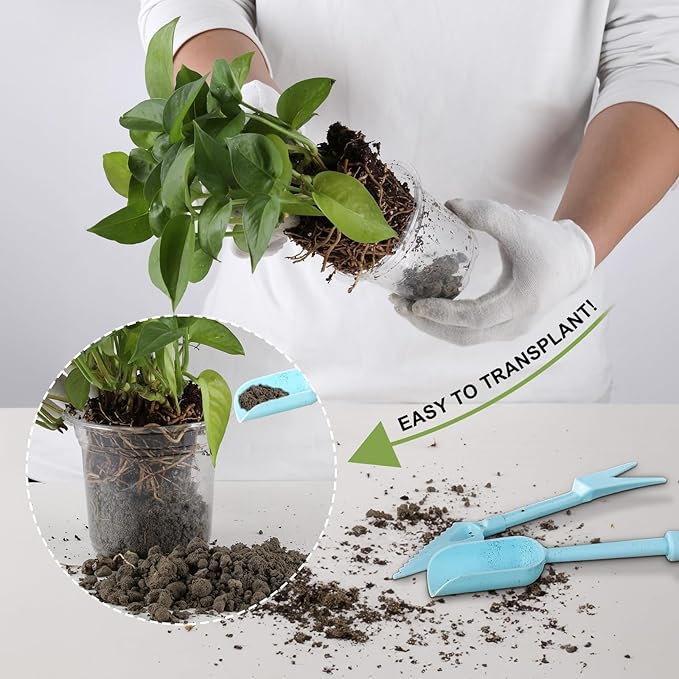 30 Packs 6.5/5/4 Inch Reinforced Clear Nursery Pots for Plants with Drainage Hole, Variety Pack High Transparency Plastic Seedling Plant Pot with 20 Labels