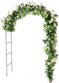 Metal Garden Arch Trellis for Climbing Plants Outdoor, Garden Arbors and Arches, Wedding Arch Frame Archway, Christmas Party Decoration