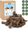 TISOHUGO 100 Pack Grow Sponges, Seed Pods Replacement Root Growth Sponges Compatible with AeroGarden, Moldy-Free, Sponges Kit with 10 Pod Labels for Hydroponic Indoor Garden System