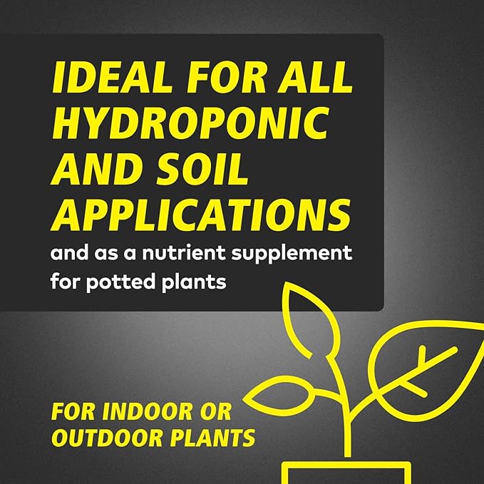 General Hydroponics FloraSeries Advanced Nutrient Fertilizer System, 3-Part Bundle with FloraMicro, FloraBloom and FloraGro, 16 oz.