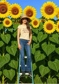 Skyscraper Sunflower Seeds for Planting – 100+ Heirloom Seeds – Grows 15–20 ft Tall with Giant Blooms – Non-GMO, Open-Pollinated, USA Grown