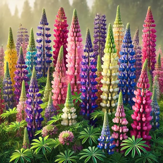 Seeds Lupin Giant Mix/Perennial Flowers