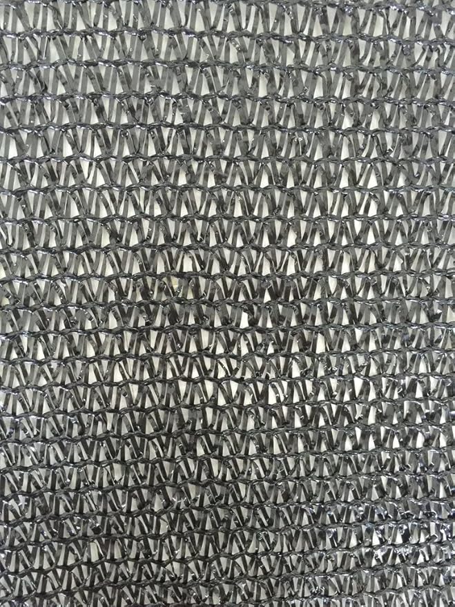 e.share Shade Cloth, 40%-50% Sunblock UV Protection, 20 FT X 30 FT, Black Sun Mesh Net for Garden Plant Cover,Flowers,Greenhouse,Patio,Vegetables,Chicken Coops