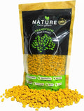 Nature, Leca Clay Pebbles for Plants - Sustainable Expanded Clay Balls for Healthy Roots, Handmade in Colombia, Ideal for Hydroponics, Indoor Gardens, and Moisture Retention, 32 Oz (Yellow)