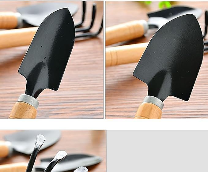 3 Set Gardening Loosening Tools, 6.8 Inch Small Metal Loosening Soil and Weeding Gardening Hand Tools for Planting and Flower (3)