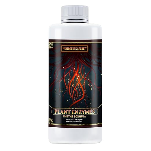 Humboldts Secret Plant Enzymes | 7,000 Active Units per mL | Root & Soil Enzyme Additive for Hydroponic and Aeroponic Systems | Boosts Growth and Root Strength for Maximum Nutrient Uptake | 2 Ounce