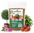 Gardenera 16-16-16 Premium All Purpose Professional Fertilizer - Lawn, Flower, Tree, Shrub & Vegetable Fertilizer (1 Quart)
