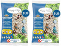 Happy Wings Sunflower Hearts & Chips Bird Food 5 lbs- Combo Pack of 2I No Mess, No Waste Seed No Grow Formula Ideal for Wild Birds, Finches, Sparrows, and Year-Round Feeding.