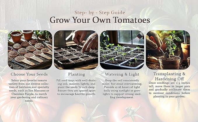 Principe Borghese Tomato Seeds - Delicious Tomato for Sauces, Paste, and Canning. Determinate Tomato.