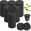 30-Pack Cloning Collars Inserts, Hydroponics Sponge Systems Cloning DIY Foam Cloner Inserts Fits 2" Net Pots for Hydroponic/DIY Cloner/Clone Machines/Plant Germination [Black]