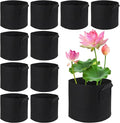 XGBDL 10 Pack Lily Plant Pots for Pond, Aquatic Pond Planter for Pond Reusable Pond Plant Basket Grow Bags for Pond, Aquatic Plants, Potato, Carrot, Onion, Flower