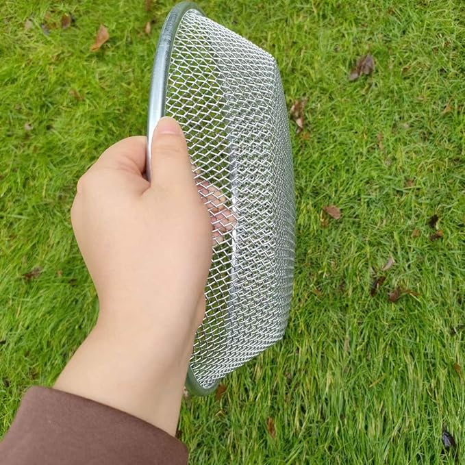 1/6 Inch Compost Sifter for Garden Sand Soil, Garden Potting Mesh Sieve Sifting Pan,Soil Sifter Mesh Gardening Tool Best for Plants and Flowers Growth