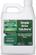 Liquid Plant Food All Purpose- House Plant Fertilizer- Liquid Fertilizer for Indoor Plants & Vegetable Garden- Concentrated Plant Nutrients - Green, Growth - Simple Grow Solutions- 32 Ounce