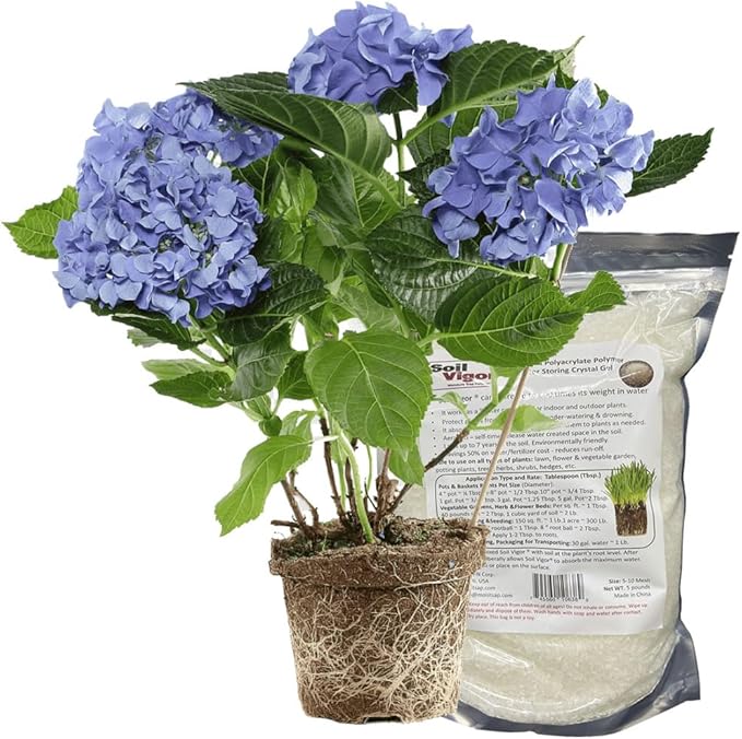 The Ultimate Super Absorbent Polymer for Thirsty Plants - Reduce Watering, Boost Growth, and Save Water-1 Pound