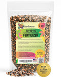 𝐁𝐄𝐒𝐓𝐒𝐄𝐋𝐋𝐄𝐑 10-10-10 Plant Fertilizer Fast Release | 10 10 10 All Purpose Fertilizer for Fruit Trees, Evergreens, Vegetables, Arborvitae, Fig Trees, Shrubs, Pines, Oaks, Flowers [2 Quarts]